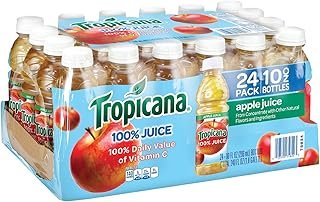 Tropicana Apple Juice, 10 oz., 24 Count