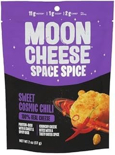 Moon Cheese Cheese Snack Sweet Chili 2 oz (Pack of 12)