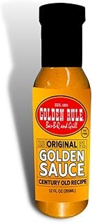 Golden Rule Carolina Gold BBQ Sauce-Tangy Gold BBQ Sauce