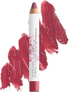 Physicians Formula Rosé Kiss All Day Glossy Lipstick Lip Color Makeup, Red Blush Blushing Mauve | Dermatologist Tested, Clinicially Tested