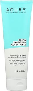 Acure Simply Smoothing Conditioner, Paraben Free, Vegan, 8 Fluid Ounce (Pack of 1)