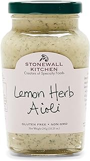 Stonewall Kitchen Lemon Herb Aioli, 10 Ounce