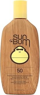 Sun Bum Original SPF 50 Sunscreen Body Lotion - Broad Spectrum Moisturizing Sunscreen with Vitamin E - Hawaii 104 Act Compliant (Made without Octinoxate & Oxybenzone) - 8 oz