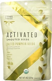 Living Intentions Organic Sprouted Salted Pumpkin Seeds, 8 OZ