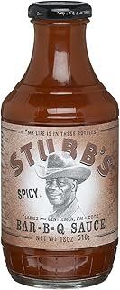 Stubb's Spicy BBQ Sauce, 18-Ounce Bottle (Pack of 3)