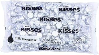 HERSHEY'S KISSES Milk Chocolate Candy Bulk Bag, 66.7 oz