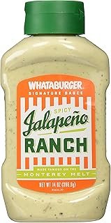 Jalapeno Spicy Ranch, Whataburger, 14.5 OZ., (Pack of 2)