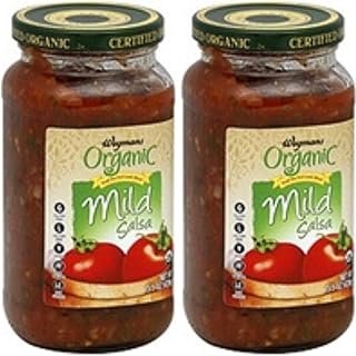 Wegmans Tomatoe Salsa - Mild - USDA Organic - 15.5 Oz. (2 Pack)