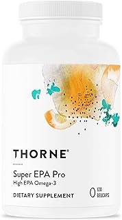 THORNE Super EPA Pro - Omega-3 Fish Oil - Promotes Blood Lipid Support* - 1300mg EPA & 200mg DHA - 120 Gelcaps