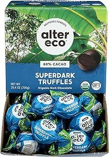 Alter Eco Truffle Spr Dark Chocolate - Case of 60-0.42 OZ