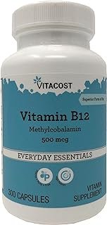 Vitacost Vitamin B-12 Methylcobalamin - 500 mcg - 300 Capsules