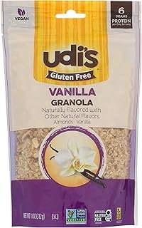 UDIS GLUTEN FREE FOODS Vanilla Granola Bag, 11 OZ