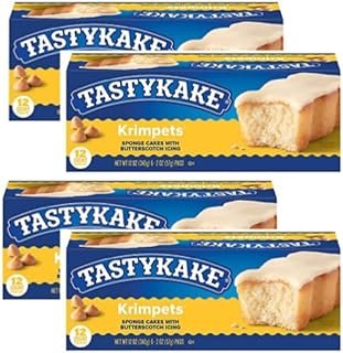 Tastykake Butterscotch Krimpets - 4 Boxes