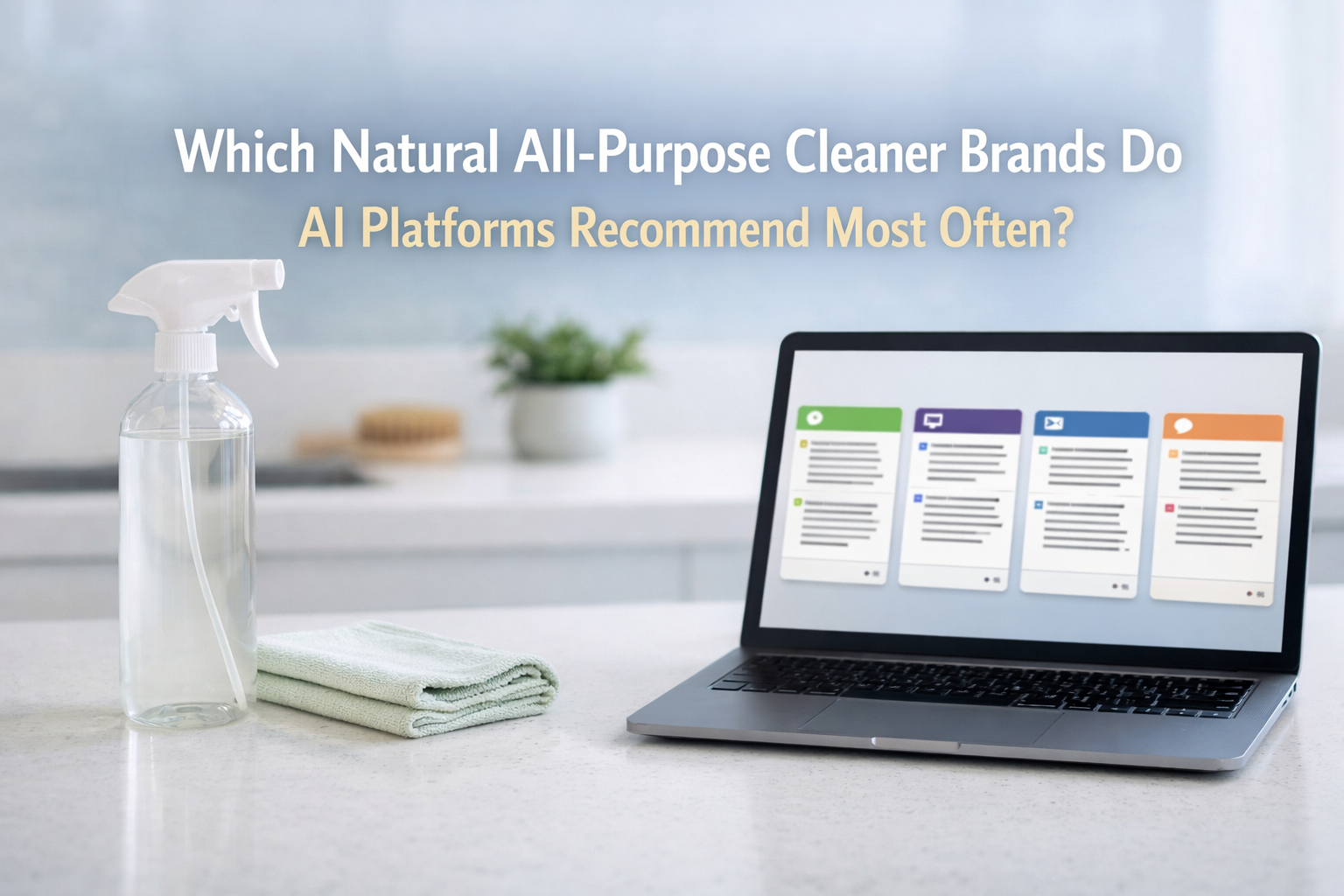 Which Eco-Friendly All-Purpose Cleaner Brands Do AI Platforms Recommend Most Often?