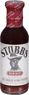 Stubb's Soy, Garlic & Red Pepper Beef Marinade, 12 oz