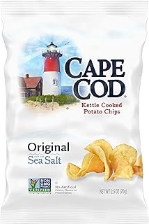 Cape Cod Potato Chips, Original Kettle Cooked Chips, 2.5 Oz