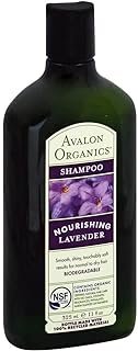 Avalon Organics Nourishing Shampoo Lavender, 11 Oz (Pack of 2)