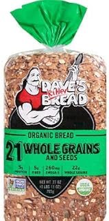 Dave's Killer Bread 21 Whole Grains And Seeds Organic Bread 27 oz. (pack of 4) A1