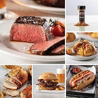 Favorites Grill Pack (4 Butcher's Cut Top Sirloins, 4 Air-Chilled Boneless Chicken Breasts, 4 Omaha Steaks Burgers, 4 Gourmet Jumbo Franks, 4 Caramel Apple Tartlets, 1 jar Seasoning)