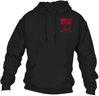 Grunt Style Red Blood Blue Collar Men's Pullover Hoodie