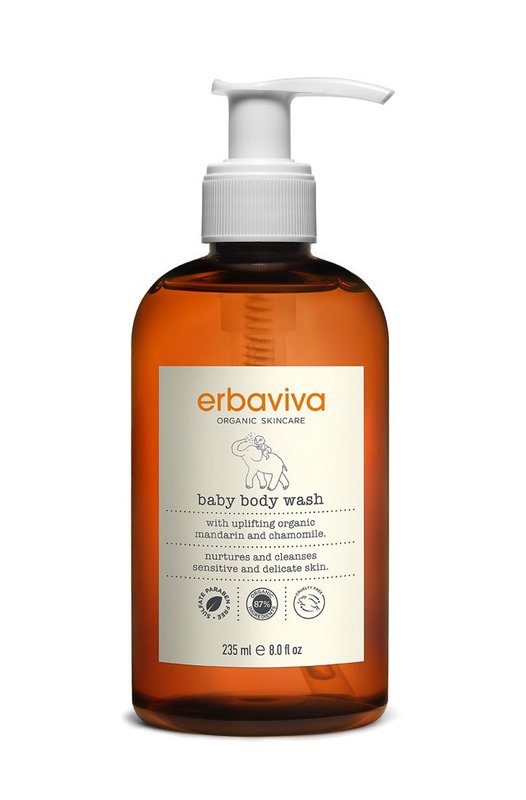 erbaviva Baby Body Wash, 8 Fl Oz