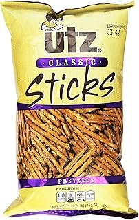 Utz Classic Sticks Pretzels, 16 Ounce