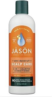 JASON Dandruff Relief 2-in-1 Treatment Shampoo and Conditioner, 12 Ounce Bottle