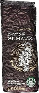 Starbucks Decaf Sumatra, Whole Bean Coffee (1lb)