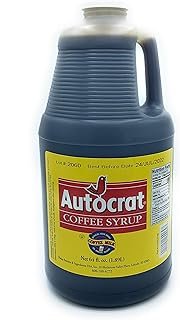 Autocrat Coffee Syrup (64) 1/2 Gallon