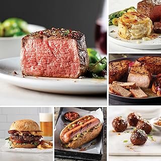 The Delightful Gift (Butcher's Cut Filet Mignons, Omaha Steaks Burgers, Gourmet Jumbo Franks, Italian-Style Beef Meatballs, Boneless Pork Chops, Individual Scalloped Potatoes, and more)