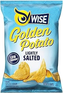 Wise Foods Lightly Salted Potato Chips Sharing Size Bags (3 Bags)