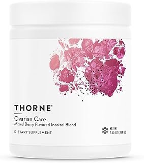 THORNE Ovarian Care - Women's Health - Inositol, CoQ10, Folate, and Polyphenols - Promote Healthy Ovarian Function and Fertility Health* - Mixed Berry - 7.55 Oz - 60 Servings
