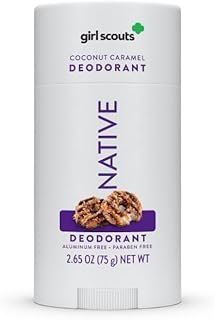 Native Limited Edition Girl Scout Coconut Caramel Cookie Deodorant - 2.65oz, 1 Count (Pack of 1)