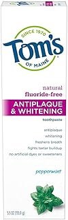 Toms of Maine Antiplaque and Whitening Peppermint, 5.5 Ounce (Pack of 3)