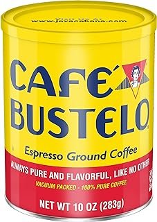 Café Bustelo Espresso Dark Roast Ground Coffee, 10 Ounces