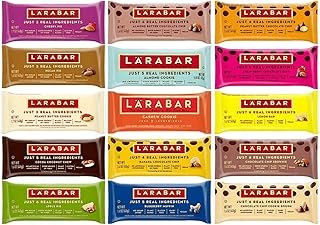 Larabar Gluten Free Snack Bars Variety Pack, (16 Bars), 1.7oz In Sanisco Packaging. (Type 1)