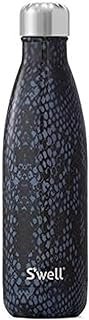 S'well Vacuum Insulated Stainless Steel Water Bottle, 17 oz, Black Boa