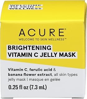 Acure Brightening Vitamin C Jelly Mask, .25 FZ