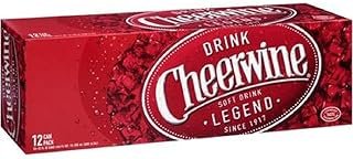 Cheerwine Cherry Soda Drink (24 Cans)