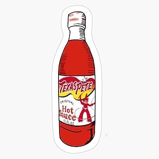 MAGNET Texas Pete Hot Sauce Magnetic Vinyl Sticker Decal Magnet 5"