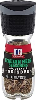 McCormick Italian Herb Seasoning Grinder, 0.77 oz (Pack of 6)