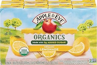 Apple & Eve, Juice Organic Lemonade, 54 Fl Oz, 8 Pack