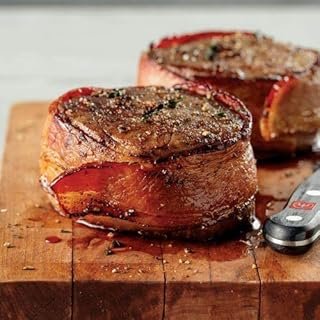 Omaha Steaks Favorites Gift Bundle (Bacon-Wrapped Filet Mignons, Air-Chilled Boneless Chicken Breasts, PureGround® Filet Mignon Burgers, Gourmet Jumbo Franks, Boneless Pork Chops, and more)