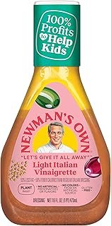Newman's Own Light Italian Salad Dressing, 16 oz