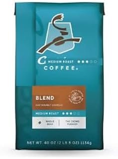 CaribouCoffee Whole Bean Coffee, Caribou Blend, 40 Ounces