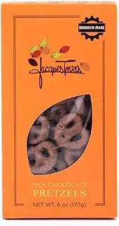 Jacques Torres Chocolate Chocolate Covered Pretzels 8 oz
