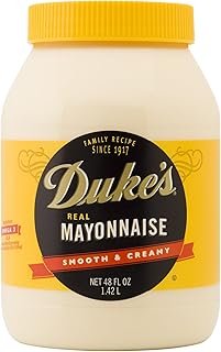 DUKE'S Mayonnaise, 48-Ounce Jars (Pack of 8)