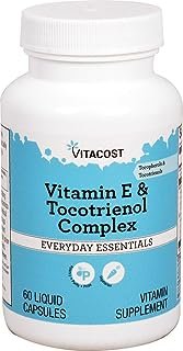 Vitacost Vitamin E & Tocotrienol Complex - 60 Liquid Vegetarian Capsules