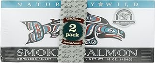 Alaska Smokehouse Smoked Salmon Foil Pack, 32 Ounce