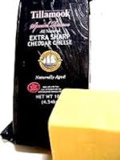 Tillamook Special Reserve Extra Sharp Cheddar Cheese (4 Pound Cut) Aged Over 15 Months